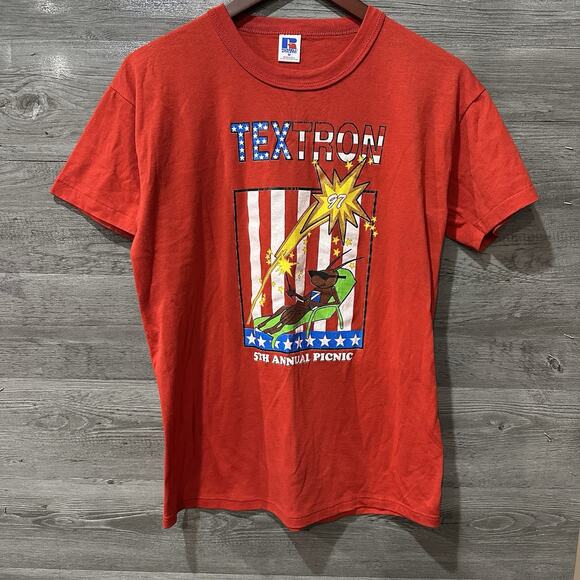 Vintage 1997 Single Stitch Textron Auto Port Huron Size Medium - Picture 1 of 11